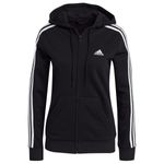 Campera Adidas Sportswear 3 Tiras Fleece Mujer