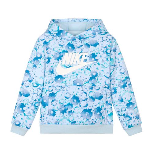 Buzo Nike Flow-ral Aop Pull Over Hoodie NiÑo/a