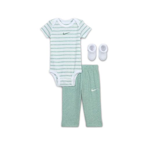 Conjunto Nike  Bodysuit/pant Y Terry Bebe 3pck