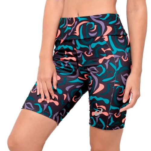 Calza Asics Running Kumadori Biker Estampado Mujer