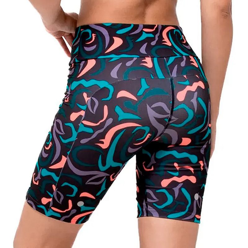 Calza Asics Running Kumadori Biker Estampado Mujer