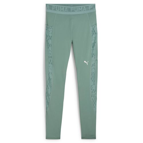 Calza Puma Training 7/8 Con Encaje Mujer