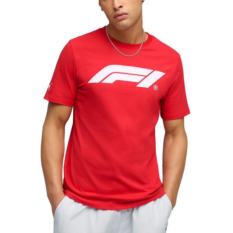 Remera Puma F1 Ess Logo Tee Hombre