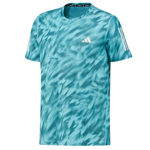 Remera Adidas Running Own The Run Allover Print Hombre