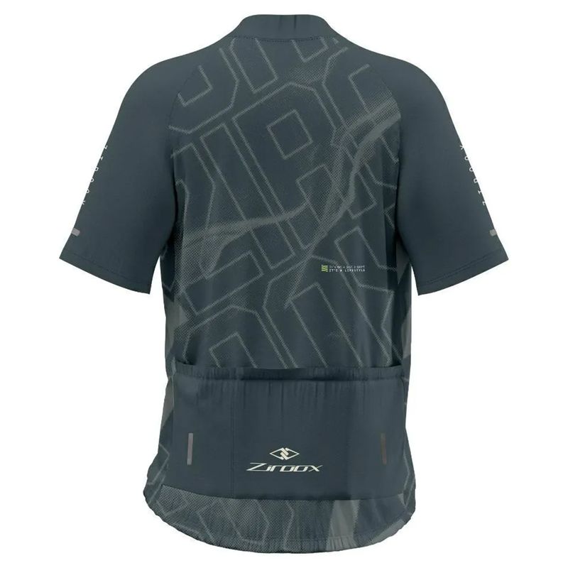 Remera Ziroox Ciclismo Corto Motion Kaizen Hombre