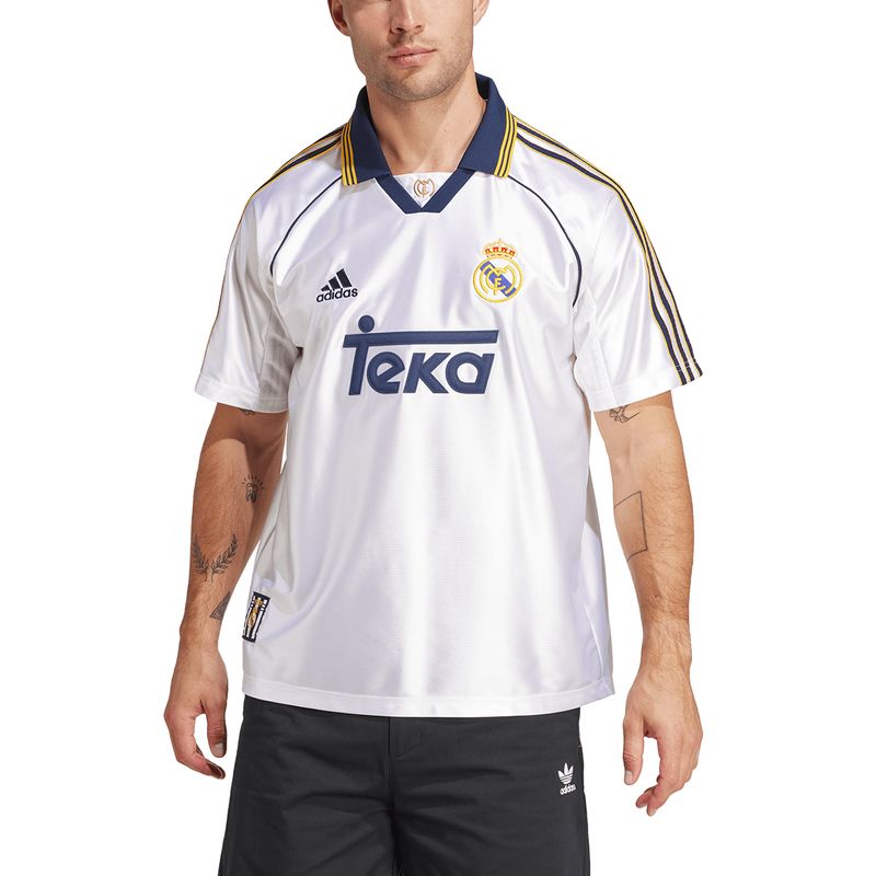 Camiseta Real Madrid Adidas Titular 99/00 Hombre