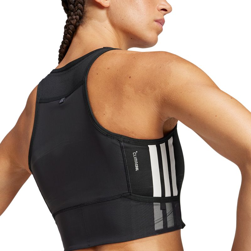 Remera Adidas Running Con Bolsillo Para Gel Adizero Mujer