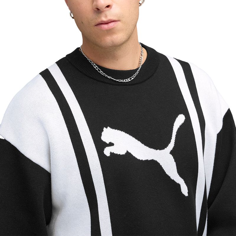 Buzo Puma Future.puma.archive Relaxed Knitted Hombre