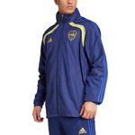 Campera Boca Juniors Adidas Rompevientos Ubp Hombre