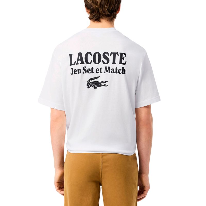 Remera Lacoste Loose Fit Heavy Hombre