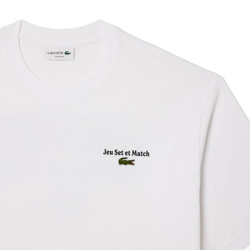 Remera Lacoste Loose Fit Heavy Hombre