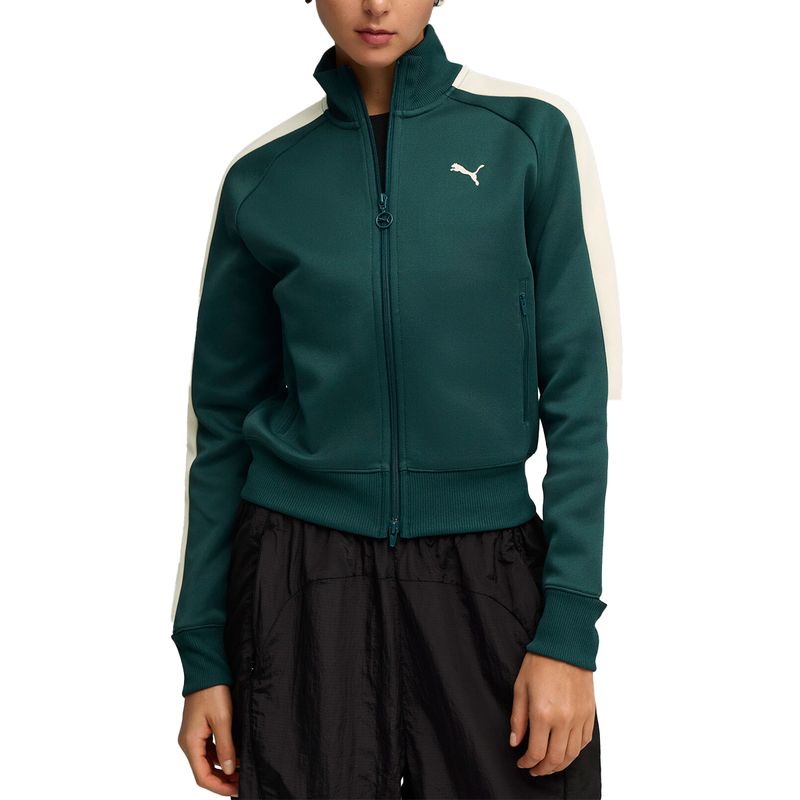 Campera Puma T7 Always On Short Mujer