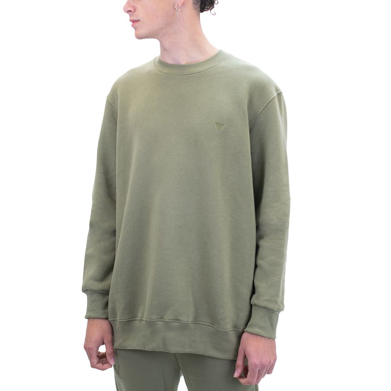 Buzo Team Gear Cuello Redondo Classic Frisa Hombre
