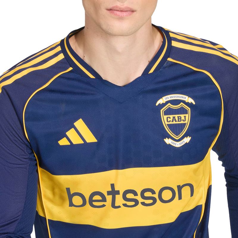 Camiseta Boca Juniors Adidas Version Jugador 25/26 Titular Hombre
