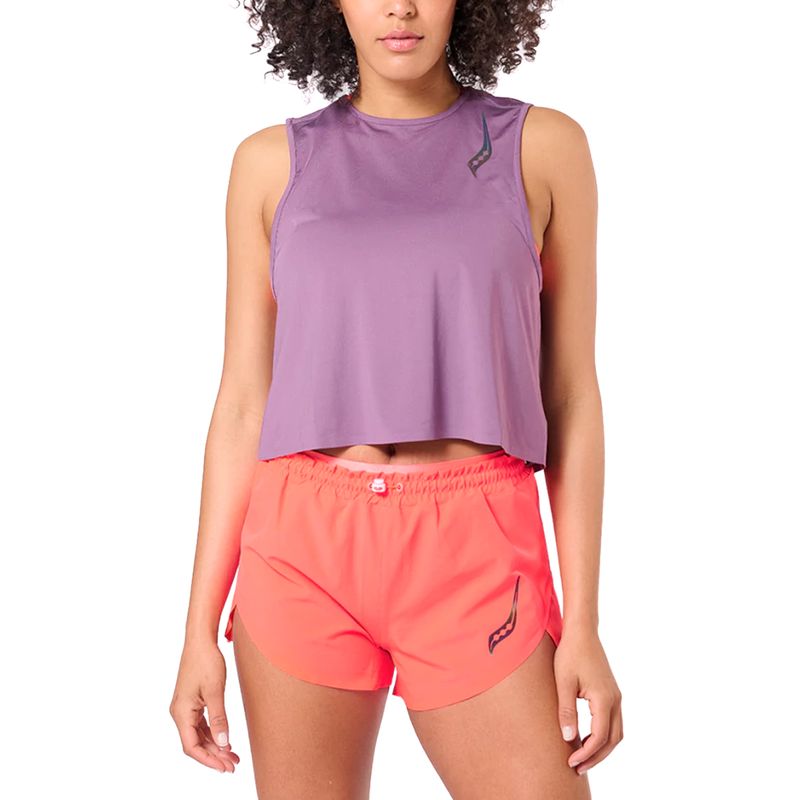 Musculosa Saucony Running Pinnacle Mujer
