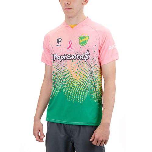 Camiseta Defensa Y Justicia Lyon Lucha Cancer De Mama