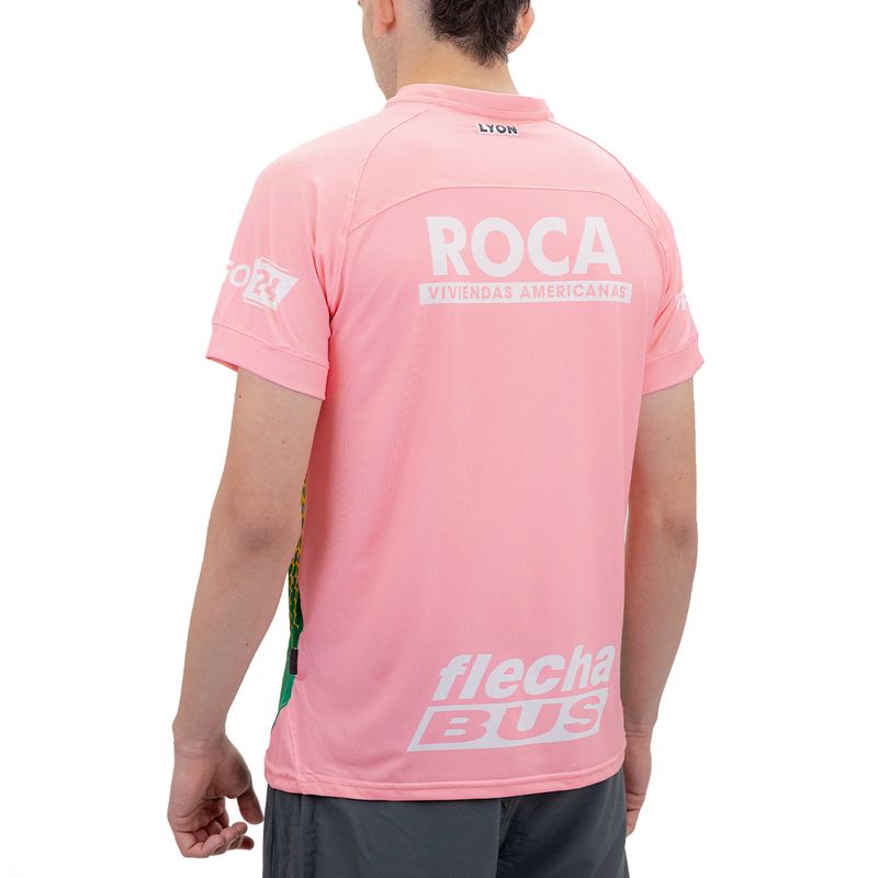 Camiseta Defensa Y Justicia Lyon Lucha Cancer De Mama