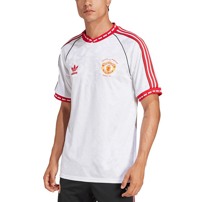 Remera Manchester United Adidas Originals Alternativa Top 91 Hombre
