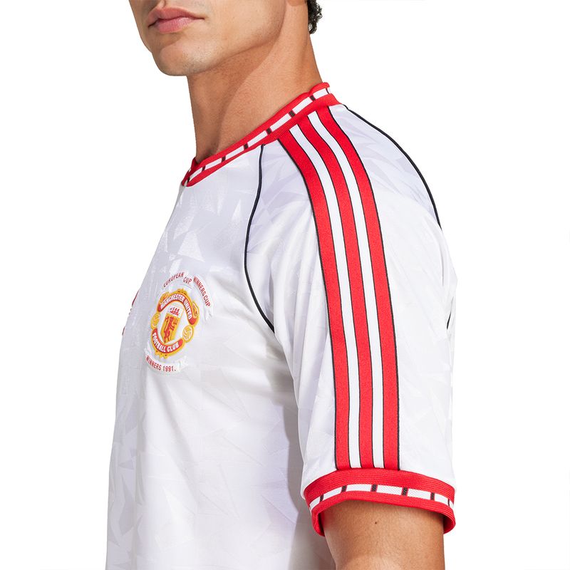 Remera Manchester United Adidas Originals Alternativa Top 91 Hombre