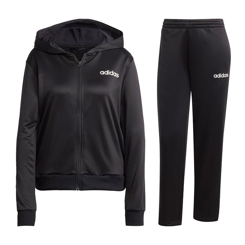 Conjunto Adidas Sportswear Essentials Linear Mujer