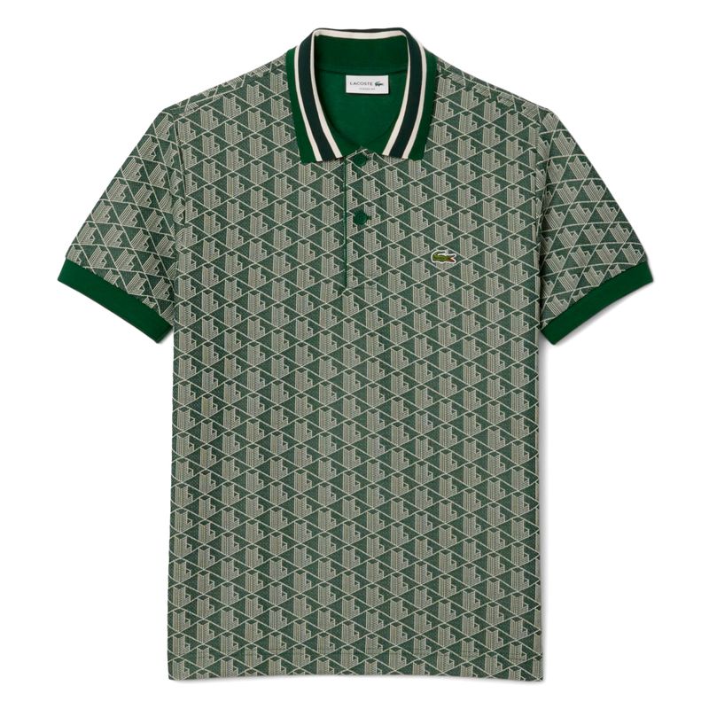Chomba Lacoste Col Bord Cotes Hombre