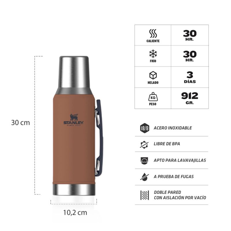 Termo Stanley Outdoor 1,2l Classic Mate System