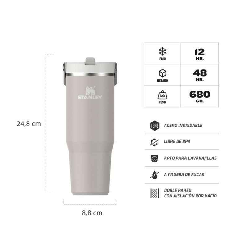 Vaso Termico Stanley Flip Straw Tumbler 887ml