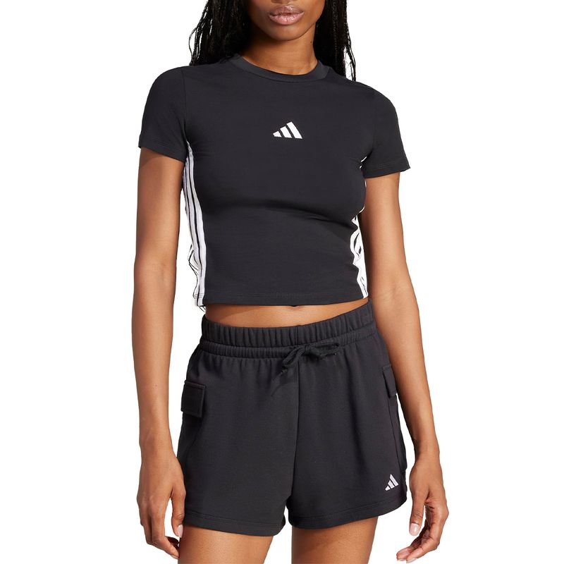 Remera Adidas Sportswear Essentials 3 Tiras Slim Mujer