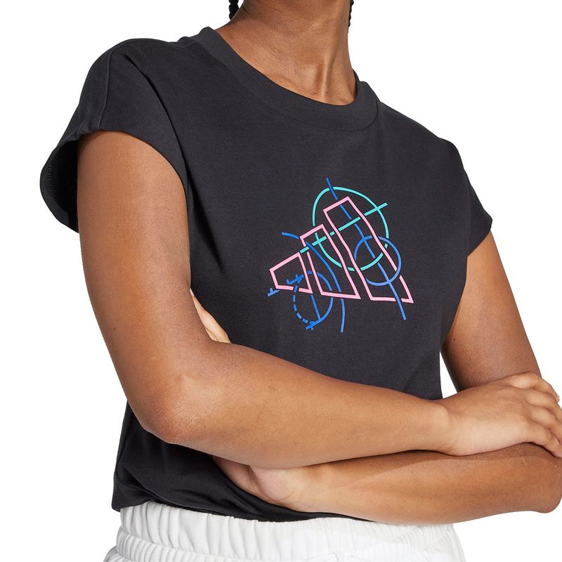 Remera Adidas Sportswear Outline Graphic Mujer