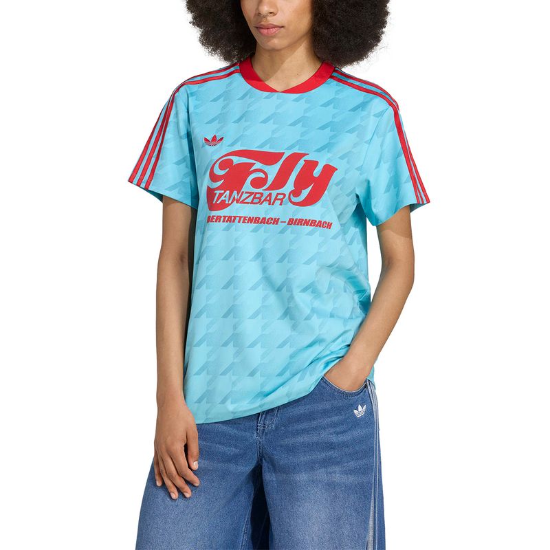 Remera Adidas Originals Estampado Integral Mujer