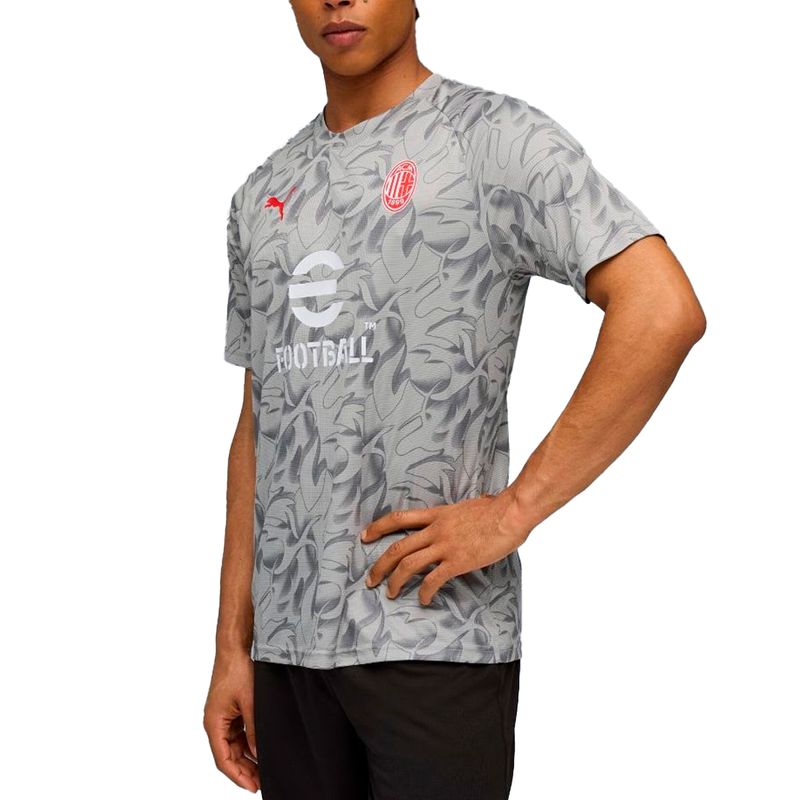 Camiseta Ac Milan Puma Prematch 25/26 Hombre