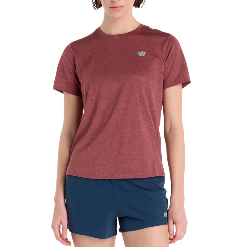 Remera New Balance Running Athletics Mujer