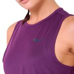 Top Saucony Training Stopwatch Crop Tank Mujer