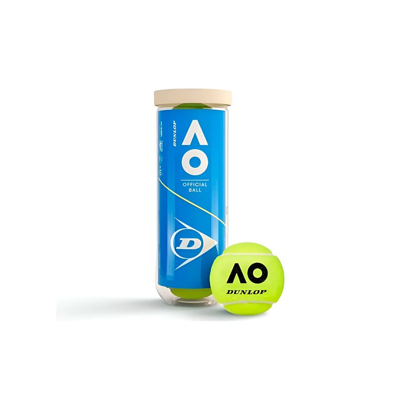 Tubo De Pelotas Dunlop Tenis Australian Open