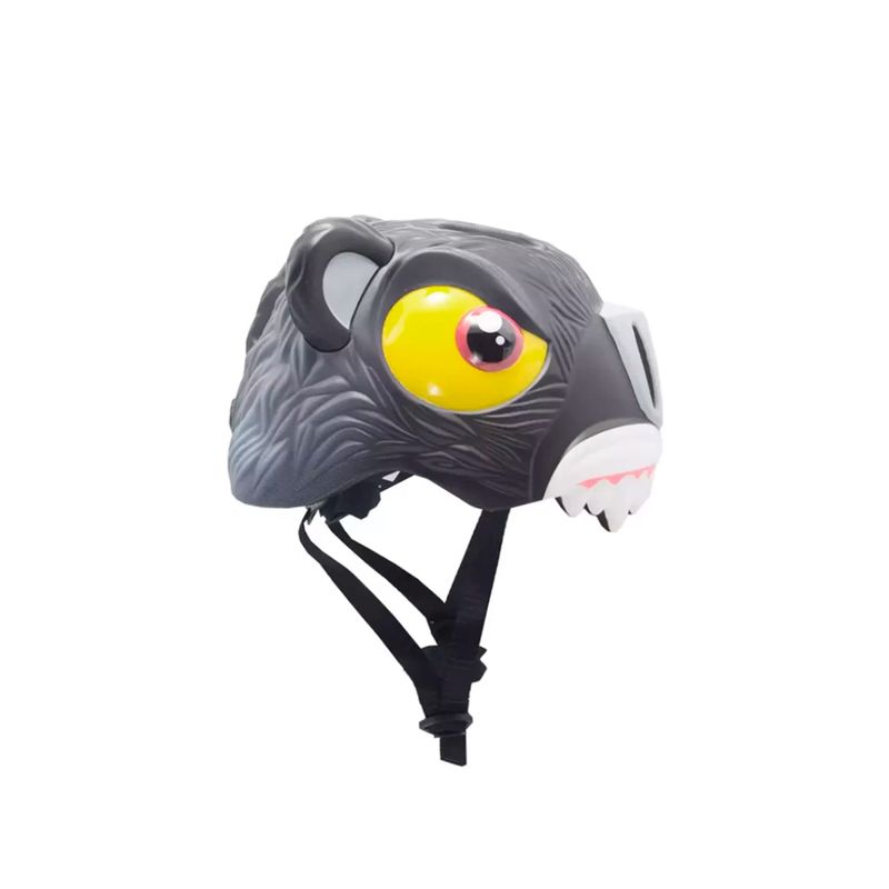 Casco Crazy Safety Black Panther NiÑo/a