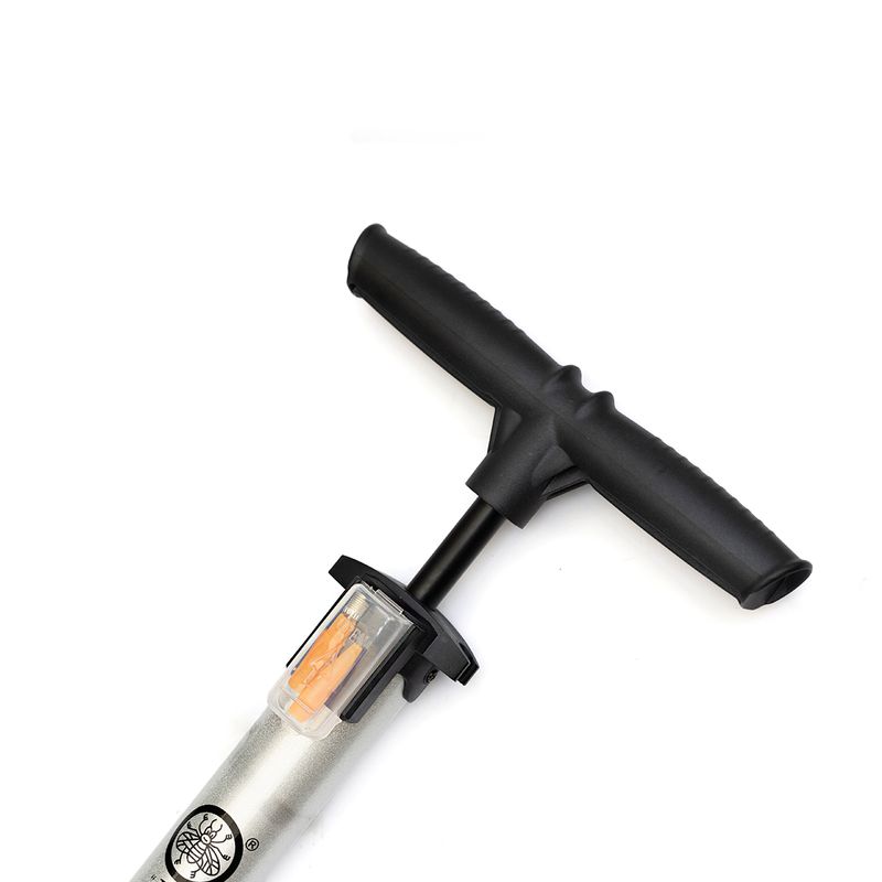 Inflador De Pie Topmega Zhufeng C/tanque Doble Valvula 38x500mm