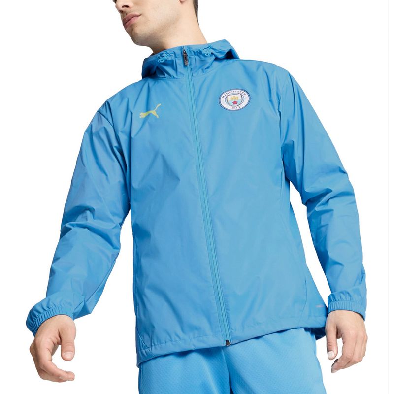 Campera Manchester City Puma Training Rompeviento 24/25 Hombre