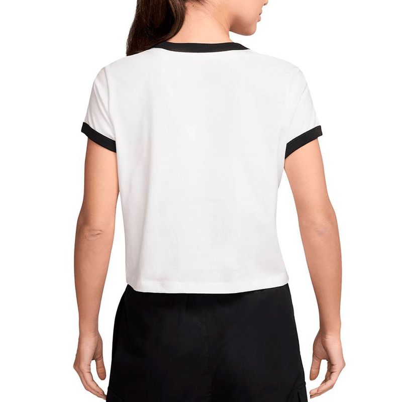 Remera Nike Sportswear Graphic Ringer Mujer