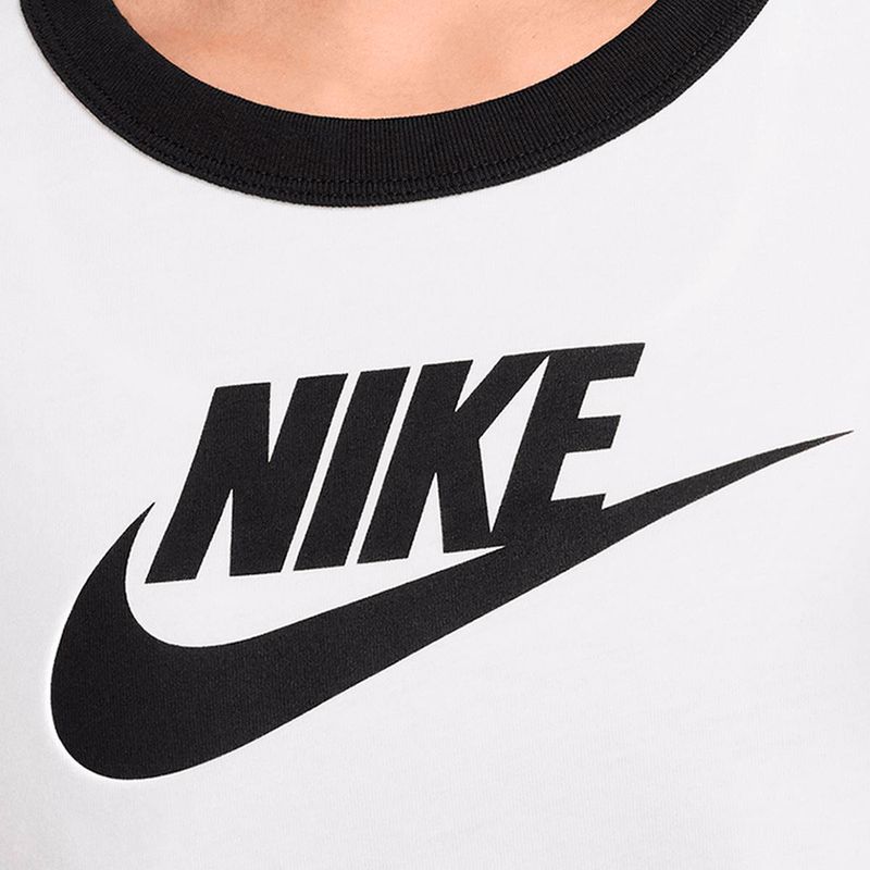 Remera Nike Sportswear Graphic Ringer Mujer