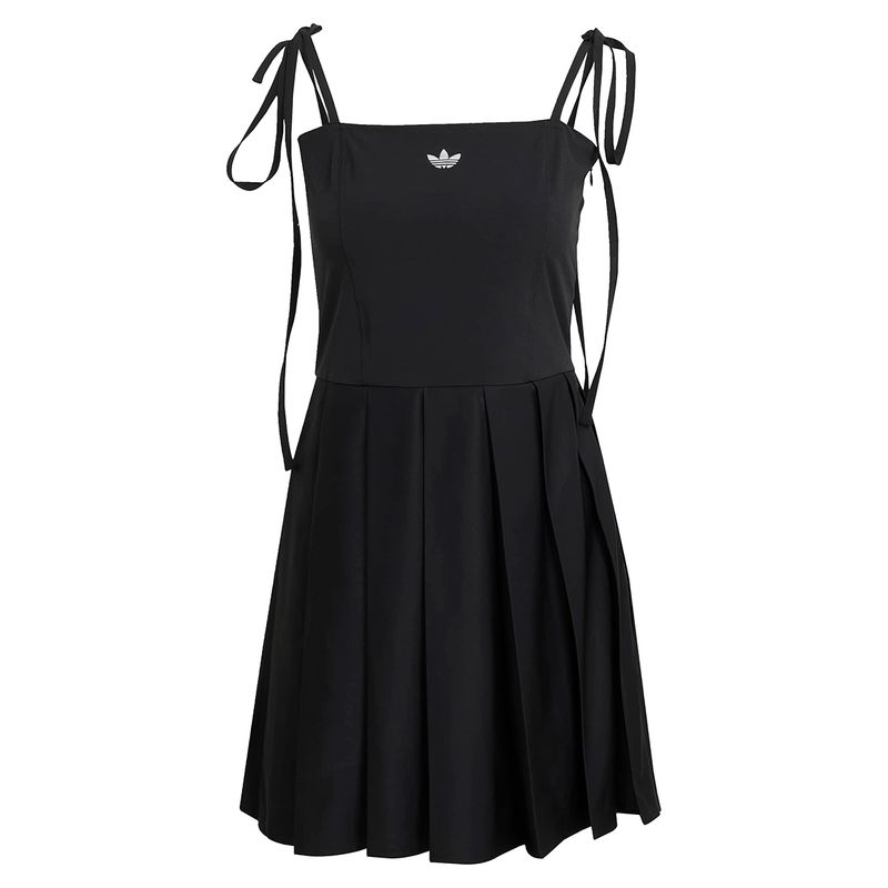 Vestido Adidas Originals Mini Con Pliegues Y Cinta Mujer