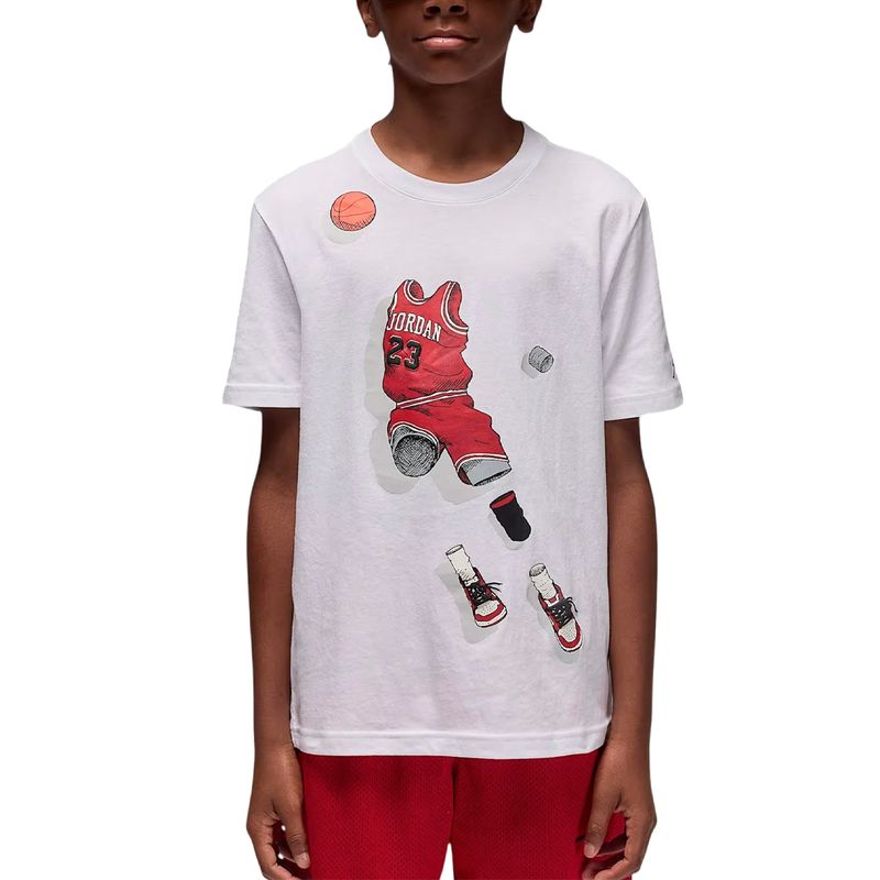 Remera Jordan Ghost Man NiÑo/a