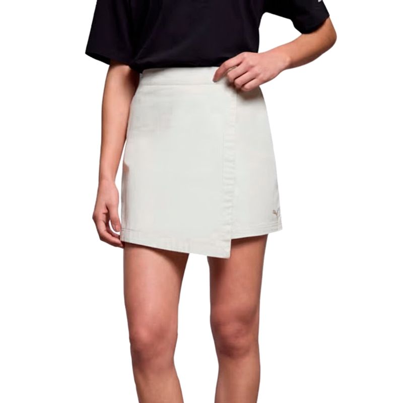 Short Pollera Puma Wardrobe Downtown Mujer