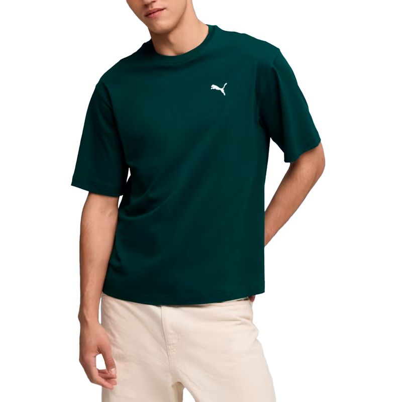 Remera Puma Wardrobe Ess Boxy Tee Hombre