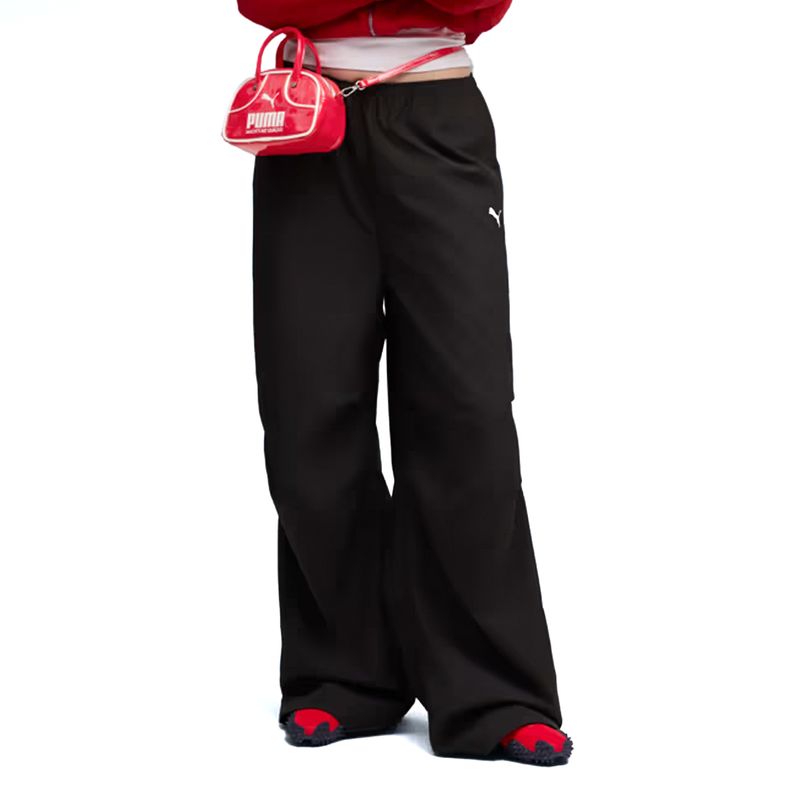 Pantalon Puma Wardrobe Ess Parachute Woven Mujer