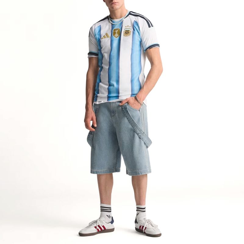 Camiseta Argentina Adidas Afa Authentic Titular 2026 Hombre
