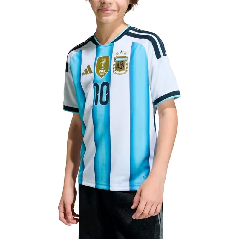 Camiseta Argentina Adidas Afa Titular Messi 2026 NiÑo/a