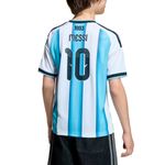 Camiseta Argentina Adidas Afa Titular Messi 2026 NiÑo/a