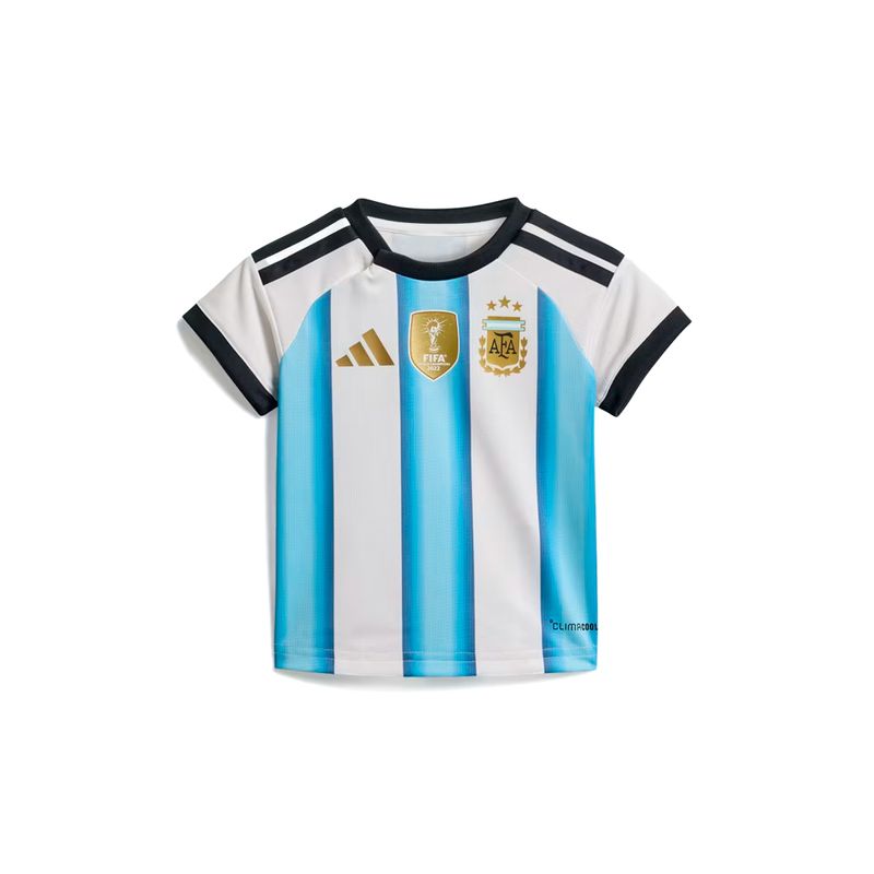 Conjunto Argentina Adidas Afa Titular 2026 Bebe