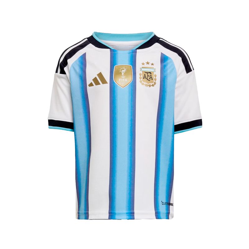Conjunto Argentina Adidas Afa Titular 2026 Bebe
