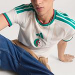 Camiseta Argelia Adidas Faf Authentic Titular 2026 Hombre